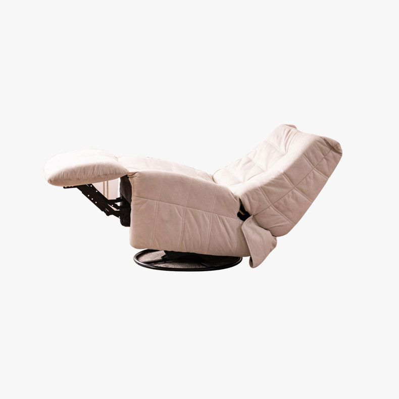 Sedia reclinabile in pelle manuale di reclinabile a pezzi di poltrone.