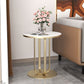Metal End Table 21.65" Tall Modern Round Pedestal Side Table for Living Room Clearhalo 'Coffee & Accent Tables' 'End & Side Tables' 'end_side_table' 'end_side_tables' 'furn' 'furn_end_side_tables' 'Furniture' 'furniture_end_side_table' 'Living Room Furniture' 1200x1200_f722721b-9c80-4d4f-a210-6dc686003868