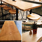 Indoor Industrial Bar Dining Table Rectangle Pine Wood Bar Table Clearhalo 'Bar Furniture' 'Bar Tables' 'bar_tables' 'furn' 'furn_bar_tables' 'Furniture' 'Kitchen & Dining Furniture' 1200x1200_f722c644-322c-4ee1-a0e6-f257956d0657