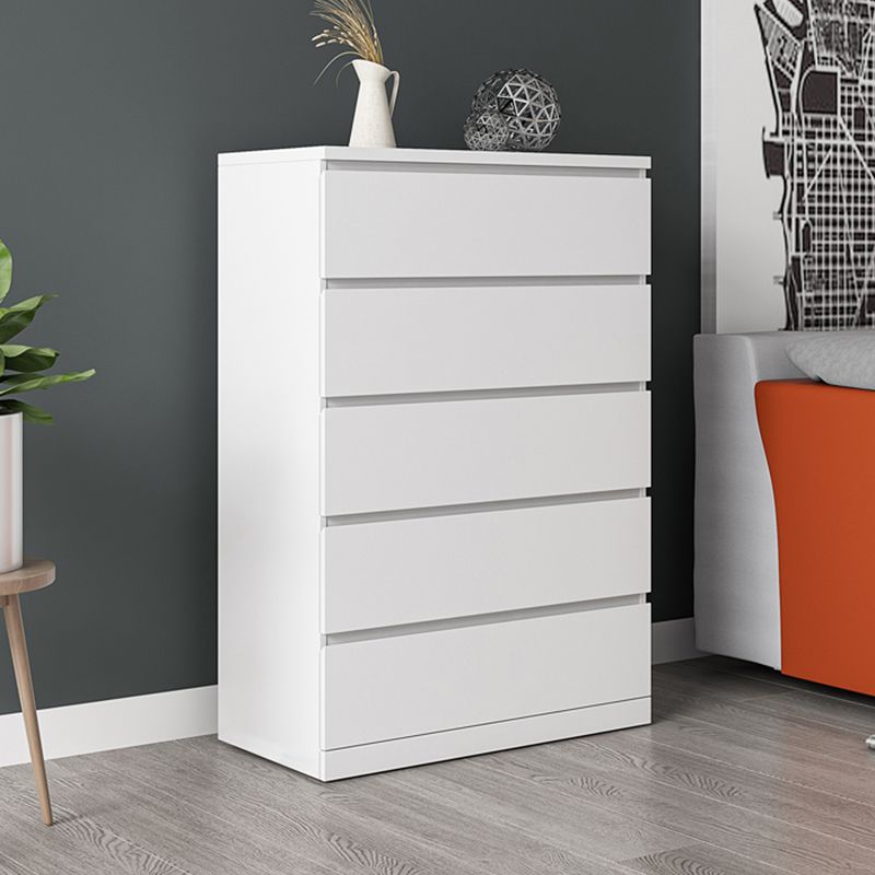 Cassa di accento di legno contemporaneo con cassetti 4/5 cassa standard rettangolo