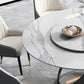 Sintered Stone Top Table Round Dining Table for Home Kitchen Dinner Furniture Clearhalo 'Dining Tables & Seating' 'Dining Tables' 'dining_table' 'furn' 'furn_dining_table' 'Furniture' 'Kitchen & Dining Furniture' 1200x1200_f7307df6-f035-47d3-81d6-c70ceb1a5fa5