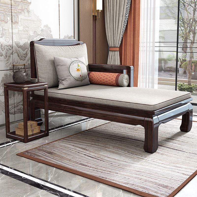 Traditional Brown with Arms Chaise Wood for Bedroom Living Room Clearhalo 'Chairs & Seating' 'Chaise Lounge' 'chaise_lounge' 'furn' 'furn_chaise_lounge' 'Furniture' 'Living Room Furniture' 1200x1200_f731fecf-83a1-4e27-8a4c-c524353d307e