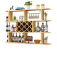 Wood Wall Mounted Modern Wine Rack Wine Stemware Holder for Home Clearhalo 'furn' 'furn_wine_racks' 'Furniture' 'Kitchen & Dining Furniture' 'Wine Racks' 'wine_racks' 1200x1200_f732f1d0-837e-4132-9a9c-54675e3cf2f4
