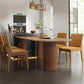 Island Platform Dining Table Contemporary Solid Wood Dining Table Clearhalo ' dining_table' 'Dining Tables & Seating' 'Dining Tables' 'furn' 'furn_dining_table' 'Furniture' 'furniture_dining_table' 'Kitchen & Dining Furniture' 'kitchen&dining_furn' 'kitchen' 'kitchen_dining_table' 1200x1200_f7362b16-a4af-4074-97a8-95bc1bbfea56