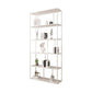 Modern Style Metal Bookshelf Open Shelf Bookcase for Study Room Clearhalo 'Bookcases' 'Furniture' 'furniture_bookcases' 'kitchen' 'kitchen_bookcases' 'Living Room Furniture' 'Office Furniture' 1200x1200_f73686b2-a156-4a4a-b973-526b64c59376