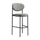 Living Room Upholstered Bar Stool Industrial Armless Bar Chair