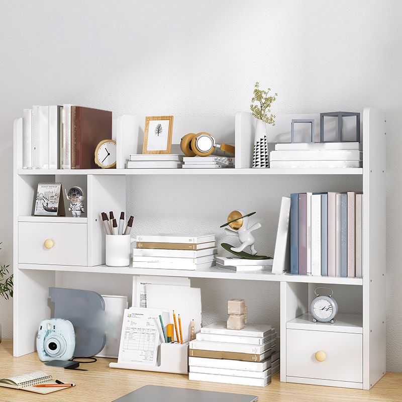 Moderne stijl boekenplank Open Back Wood Bookcast voor thuiskantoor