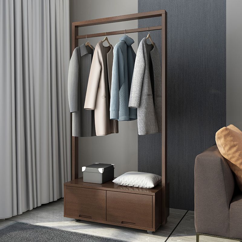 Dormitorio Armario de madera Armario móvil moderno con cajones