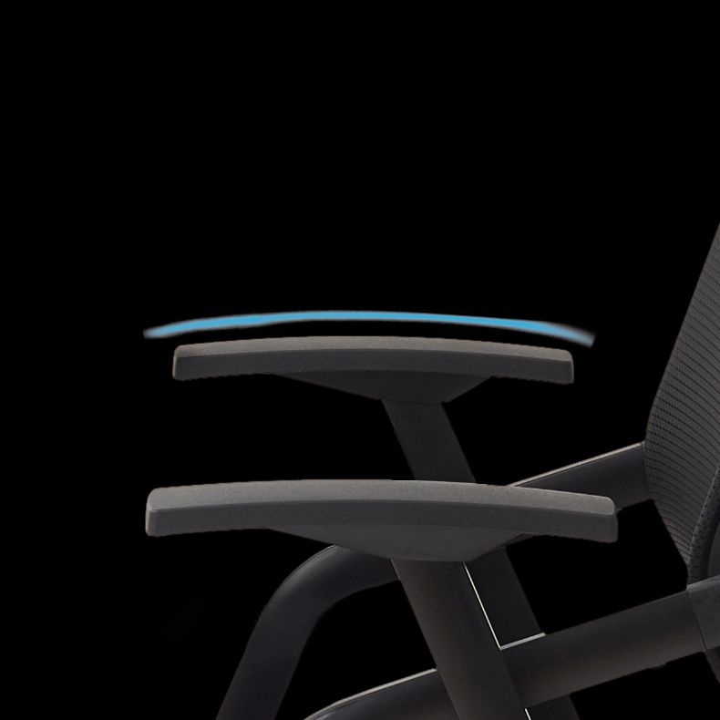 Modern Black Plastic Mesh Desk Chair with Mid Back Home Office Chair Clearhalo 'furn' 'furn_office_chair' 'Furniture' 'furniture_office_chair' 'Office Chairs' 'Office Furniture' 'office_chair' 1200x1200_f744d704-48f2-4f0a-a171-d8051a4417ad