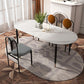 Minimalist Oval Sintered Stone Table Standard Dining Table for Kitchen Clearhalo ' dining_table' 'Dining Tables & Seating' 'Dining Tables' 'furn' 'furn_dining_table' 'Furniture' 'furniture_dining_table' 'Kitchen & Dining Furniture' 'kitchen&dining_furn' 'kitchen' 'kitchen_dining_table' 1200x1200_f7514099-3dc8-47a0-8224-4d71e6311db9