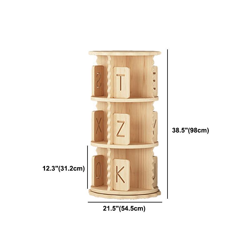 Scandinavian Style Bookshelf Closed Back Solid Wood Bookcase for Home Office Clearhalo 'Bookcases' 'furn' 'furn_bookcases' 'Furniture' 'furniture_bookcases' 'Office Furniture' 1200x1200_f75204d1-64fd-4389-b02b-02038c528f27