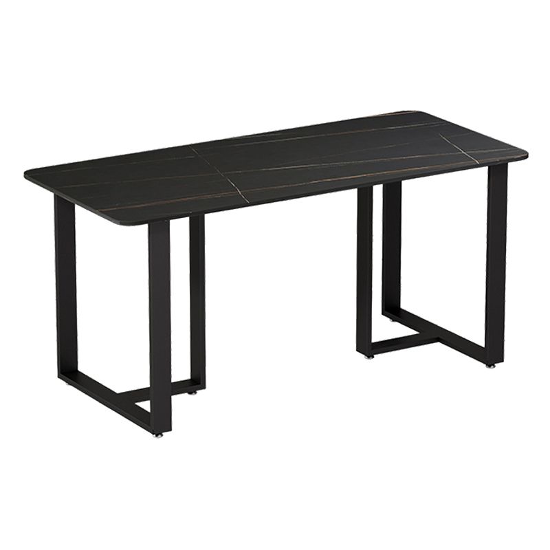 Double Pedestal Home Furniture Industrial Style Stone Dining Room Collection Clearhalo ' dining_table' 'Dining Tables & Seating' 'Dining Tables' 'furn' 'furn_dining_table' 'Furniture' 'furniture_dining_table' 'Kitchen & Dining Furniture' 'kitchen&dining_furn' 'kitchen' 'kitchen_dining_table' 1200x1200_f7575c99-f601-4593-a8b9-1c310872df2f