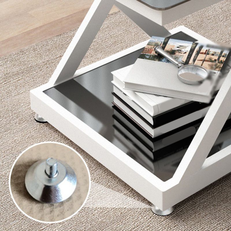 Tavolo da tavolo da tavola per fine astratto contemporaneo con spazio per la camera da letto