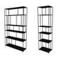 Open Metal Etagere Bookcase Modern Rectangular Shelf Bookcase Clearhalo 'Bookcases' 'Furniture' 'furniture_bookcases' 'kitchen' 'kitchen_bookcases' 'Living Room Furniture' 'Office Furniture' 1200x1200_f75c5357-5420-475d-a5bc-a700f00e20c2