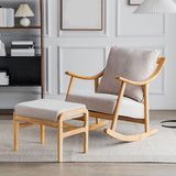 25.19 "W x 32.28" D sedia accento lounge con poltrona di cuscino a base di slitta