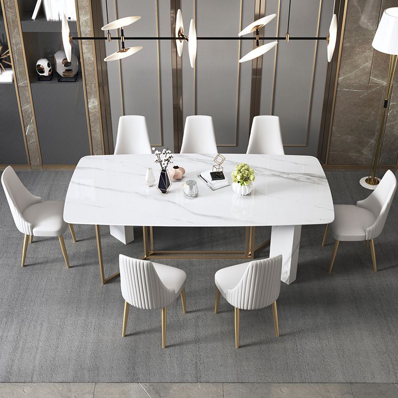 Set di sala da pranzo glam 1/4/5/7 PCS TRIM PEGINE DEADAGGI