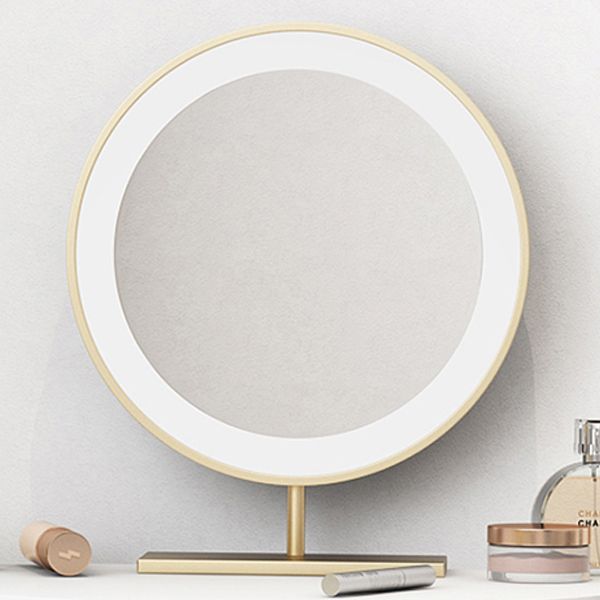 Modern Semicircle Slate Top Table Makeup Vanity with Drawers Clearhalo 'Bedroom Furniture' 'furn' 'furn_makeup_vanities' 'Furniture' 'Makeup Vanities' 'makeup_vanities' 1200x1200_f7607329-6261-4328-a980-223448c51878