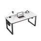 29.53 "H Industrial Computer Desk Antique Finish Gaming Desk met metalen benen