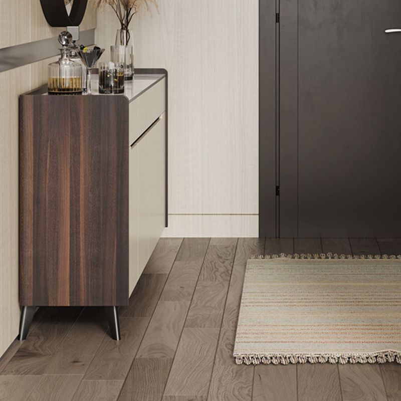 Rettangole Sideboard Sideboard Sinterite Sinterite Siete con cassetti e porte