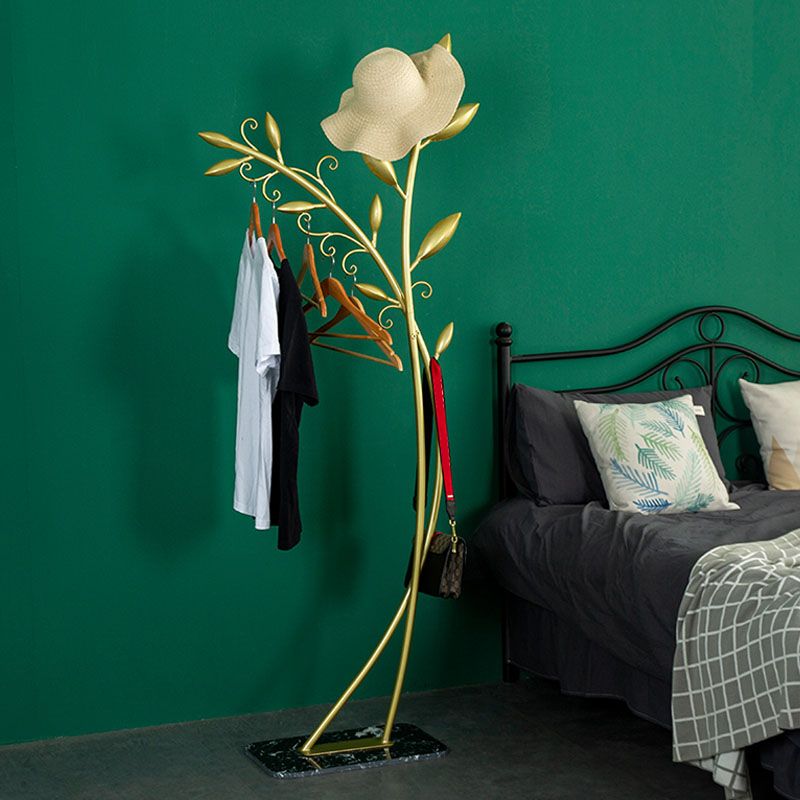 Extravaganter Hall Stand Metal Hallbaum mit Haken Kleiderbügel