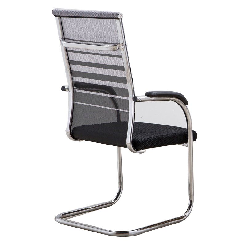 Hedendaagse PU -computerstoel Black Back Office Star Desk -stoel