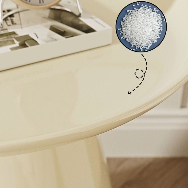 Armoire de chevet de plate-forme inférieure en acrylique moderne pour chambre à coucher