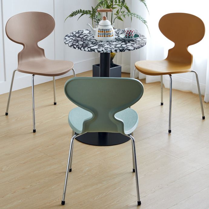 Modern Style Side Chair Plastic Metal Dining Chair for Home Use Clearhalo 'Dining Chairs' 'Dining Tables & Seating' 'dining_chair' 'furn' 'furn_dining_chair' 'Furniture' 'furniture_dining_chair' 'Kitchen & Dining Furniture' 1200x1200_f7675578-c383-415e-872e-afd701b82aa5