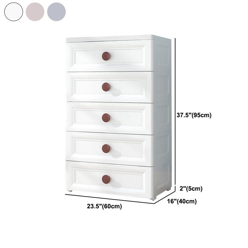 Contemporary Style Non-Hanging Armoire Plastic Home Storage Cabinet Clearhalo 'Armoires & Wardrobes' 'armoires_wardrobes' 'Bedroom Furniture' 'furn' 'furn_armoires_wardrobes' 'Furniture' 1200x1200_f76de3bb-5bec-4c0c-bfa5-730bfbff9c9d