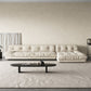 Modern Tufted Back Sofa Sectional Cream Armless Sofa and Chiase Clearhalo 'furn' 'furn_sectionals' 'Furniture' 'furniture_sectionals' 'kitchen' 'kitchen_sectionals' 'Living Room Furniture' 'Sectionals' 1200x1200_f76e94e7-e20c-40b6-9011-0be671e1be2b