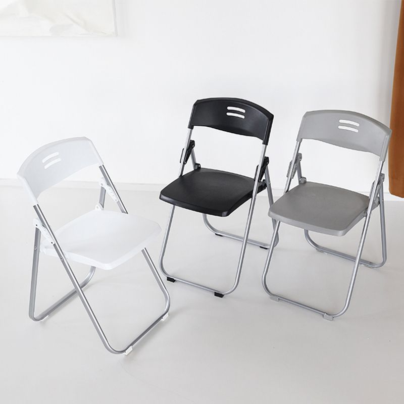 Moderne armloze conferentiestoel Plastic Low Back Folding Chair