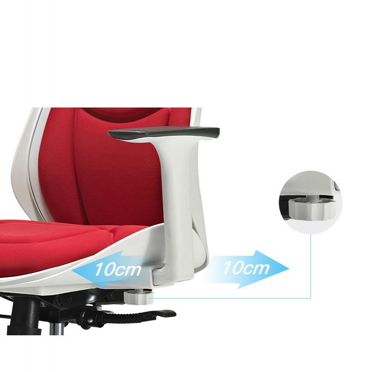 Chaise de bras réglable moderne Hauteur de bureau ajusté en ajustement avec roues