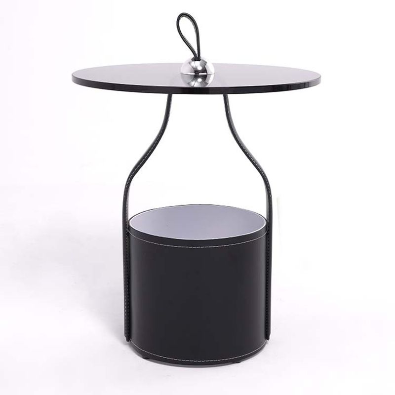 Tavolo laterale contemporaneo Piedistale con portata del soggiorno rotondo tavolo