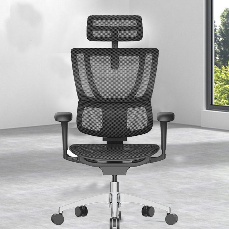 Modern Office Chair Removable Arms Adjustable Seat Height Desk Chair Clearhalo 'furn' 'furn_office_chair' 'Furniture' 'Office Chairs' 'Office Furniture' 'office_chair' 1200x1200_f77a9efc-22d7-4f0c-b929-34a222033a00