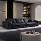 Living Room Contemporary Black Pillows Standard Stationary Sofa Chaise Clearhalo 'furn' 'furn_sofas' 'Furniture' 'furniture_sofas' 'kitchen' 'kitchen_sofas' 'Living Room Furniture' 'Sofa' 'sofas' 1200x1200_f77ef2b0-5ffe-4a99-a8cd-df3178f01a4e