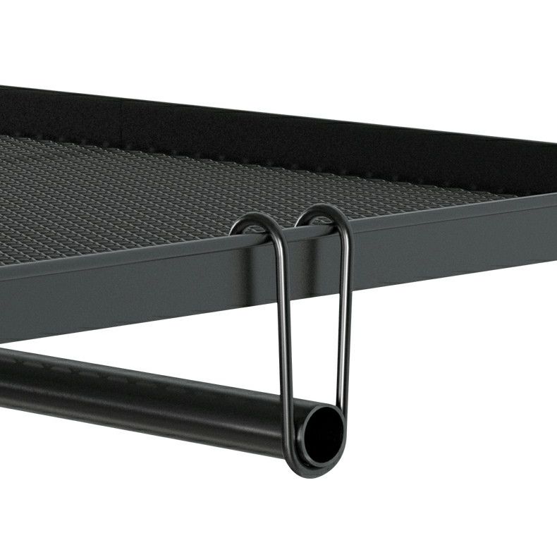 Armoire de garde-robe contemporaine avec étagères armoire en acier armoire