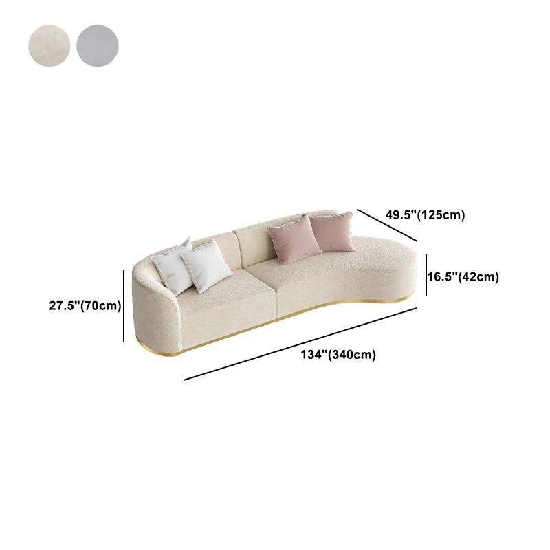 タイトな背中のスカンジナビアのセクション、27.5 "Hウール片方の腕セクション