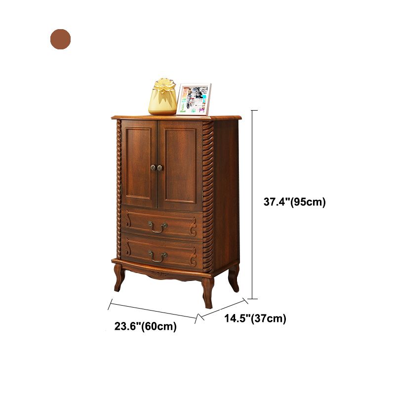 American Traditional Wood Lingerie Chest Brown Bedroom Vertical Dresser Clearhalo 'Bedroom Furniture' 'Dressers & Chests' 'dressers_chests' 'furn' 'furn_dressers_chests' 'Furniture' 1200x1200_f782eec0-5a19-4c26-b908-16be5f5273b1