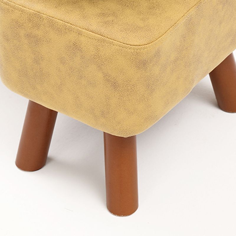 Standard contemporaneo resistente alle macchie puro in pelle per colore standard interno