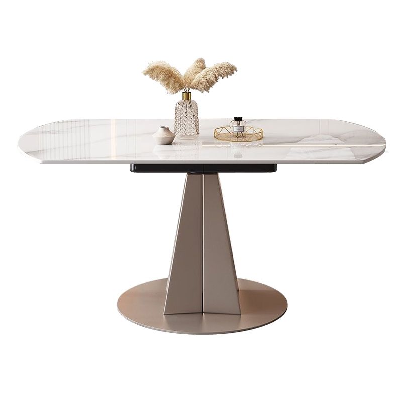 Gesinterde stenen tafel Glam eettafel voor eetkamer