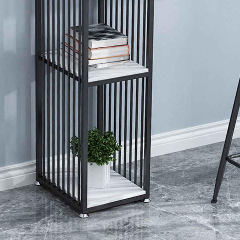 Modern Style Rectangle Stone Bar Height Pub Table for Living Room Clearhalo 'Bar Furniture' 'Bar Tables' 'bar_tables' 'furn' 'furn_bar_tables' 'Furniture' 'Kitchen & Dining Furniture' 1200x1200_f785cb8e-8b2a-49c5-8175-76bbb251af2a