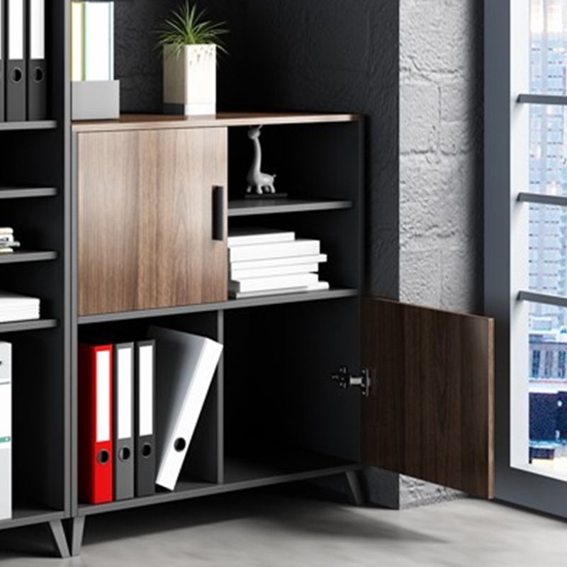 Archivo moderno medieval Babyet de madera Almacenamiento de almacenamiento lateral