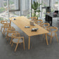Glam Khaki Solid Wood Dining Table Standard Rectangle Shape Dining Table for Kitchen Clearhalo ' dining_table' 'Dining Tables & Seating' 'Dining Tables' 'furn' 'furn_dining_table' 'Furniture' 'furniture_dining_table' 'Kitchen & Dining Furniture' 'kitchen&dining_furn' 'kitchen' 'kitchen_dining_table' 1200x1200_f785f162-b26d-4121-a963-655ec087e138