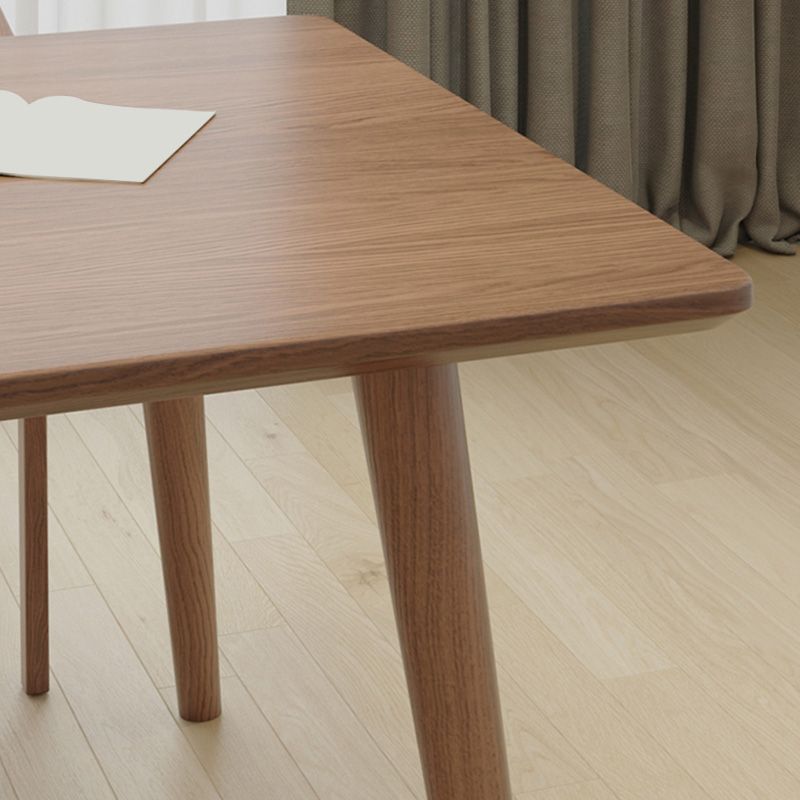 MODERNA DESCA DI SCRITTURA IN LEGNO STRASSIMENTE 29,53 pollici Distanta da ufficio con Parsons Base