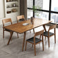 Brown Solid Wood Contemporary Dining Table Set 1/4/5/7 Pcs Dinette Set for Home Clearhalo 'Dining Room Sets' 'Dining Tables & Seating' 'dining_room_set' 'furn' 'furn_dining_room_set' 'Furniture' 'Kitchen & Dining Furniture' 1200x1200_f78bce3b-0ec4-4480-a081-f8c5db6661d1