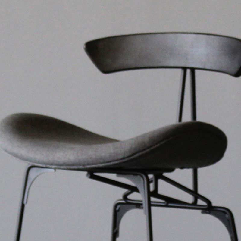 Black Iron Quilted Barstool 25.5" H Industrial Tall Stool with Contoured Seat Clearhalo 'Bar Furniture' 'Bar Stools' 'bar_stools' 'furn' 'furn_bar_stools' 'furniture_bar_stools' 'Kitchen & Dining Furniture' 'kitchen&dining_furn' 'kitchen' 'kitchen_furn' Furniture' 1200x1200_f78df58a-b2ed-41ae-ba97-a14ce9b2402e