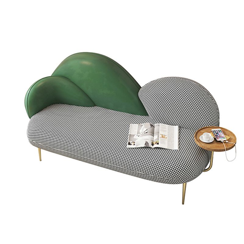 Contemporary Curved Sofa Moon Shape Sloped Arm Sofa with Storage Tray for Living Room Clearhalo 'furn' 'furn_sofas' 'Furniture' 'Living Room Furniture' 'Sofa' 'sofas' 1200x1200_f78fd90b-97ec-4192-8260-07146c53cb6c