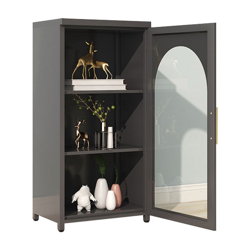 39.96"H Bookshelf Scandinavian Bookcase for Home Office with Door Clearhalo 'Bookcases' 'furn' 'furn_bookcases' 'Furniture' 'Office Furniture' 1200x1200_f79053b9-797a-41e3-a750-33314771648d