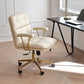 Mid-back Office Chair Leather Seat with Fixed Armrest and Tufted Office Chair Clearhalo 'Furniture' 'furniture_office_chair' 'Office Chairs' 'Office Furniture' 'office_chair' 1200x1200_f796eab5-6fda-4840-965e-d83a2eeced1a