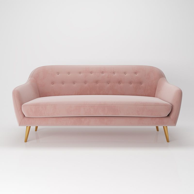 アパートのために房状のバックを備えたモダンフレアアームソファ32.28 "h