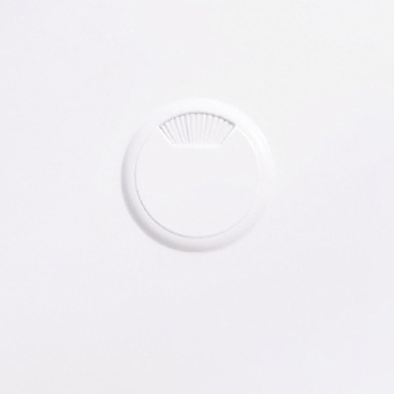 Bureau de bureau à domicile blanc Hauteur réglable Wood Writing Bureau avec base en T